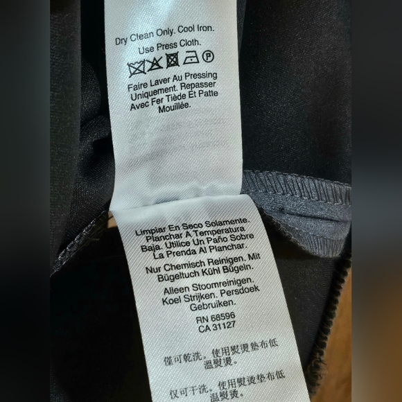 NWT - DKNY "Faux Suede Mini Flare Dress" - Picture 10 of 10